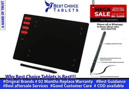 Drawing Graphics  Tablet T505 for drawing and Teaching