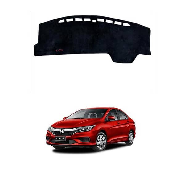Original Velvet Dashboard Mat for Honda City (2021 and Later)