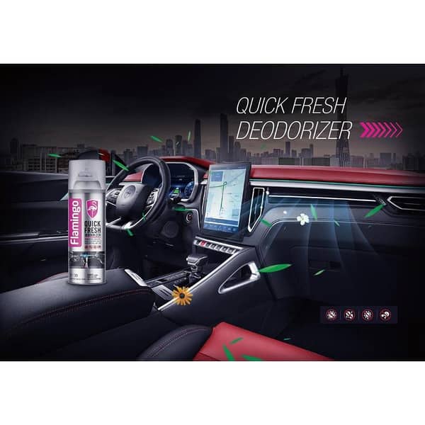 Flamingo Quick Fresh Deodorizer for Cars - 220ML