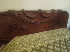100% pure wooden bed