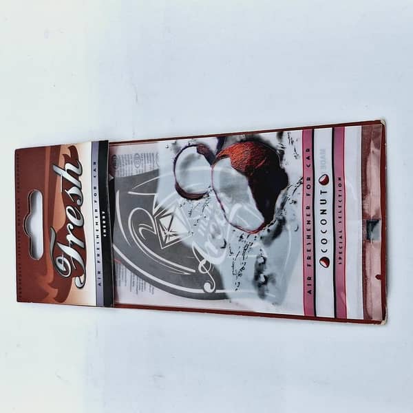 Coconut Car Air Freshener - Leave Car