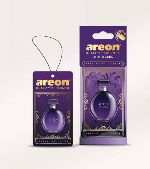 Areon Aurum Aura Car Hanging Perfume Card - Special Selection
