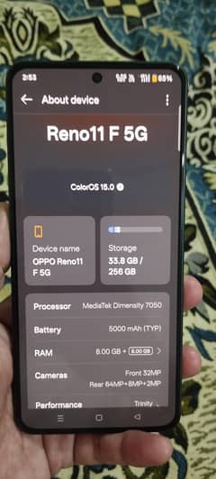 Oppo Reno 11 F 5g