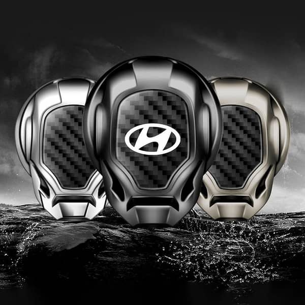 Hyundai Carbon Fiber Push Start Stop Button Cover