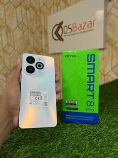 Infinix Smart 8 Pro 4/128 With Box & Charger