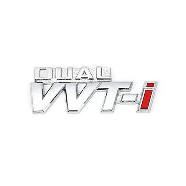 Toyota Dual VVT-I Body Side and Trunk Emblem Decal - Car Sticker Accessory