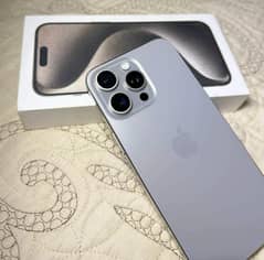 iPhone 15 pro max dual sim apprpved 256gb titanium for sale urgent