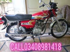 Honda CG 125 2020 30000 KM DRIVEN iSLAMABAD NUM  A+++ CALL-03408981418