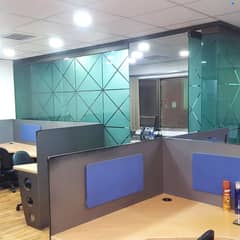 850 Square Feet Fully Furnished Commercial New Corporate OFFICE FOR RENT GULBERG 3