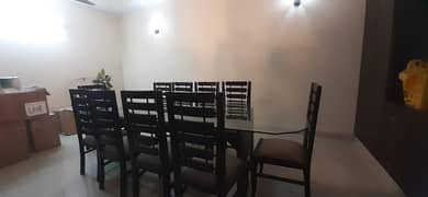 A set of dining table