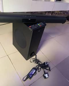 JVC TH-WL515B 2.1 TV SOUND BAR SPEAKER 220W WIRELESS