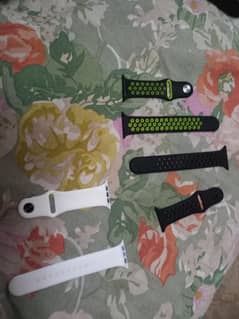 3 smart watch strap Black, white, black and yellow