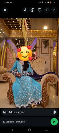 stitched valima Drees