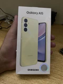Samsung A15 6/128 box pack yellow