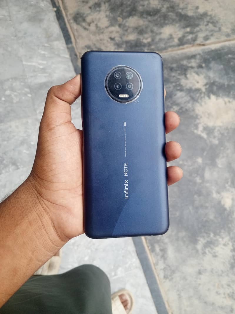 infnix note7 4/64 with box gaming device 1