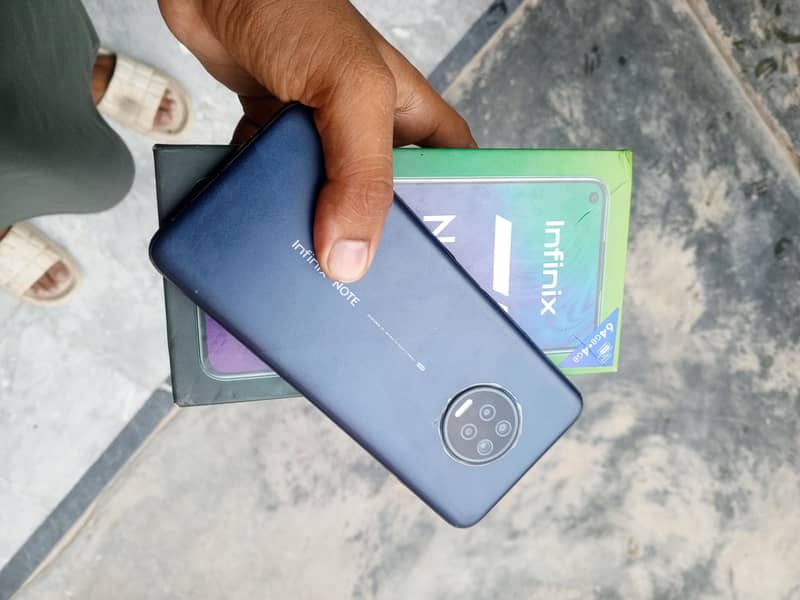 infnix note7 4/64 with box gaming device 5