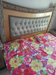 Double Bed with Matress for Sale