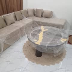 furished brend new 3 marla apartment VIP block Eden abad