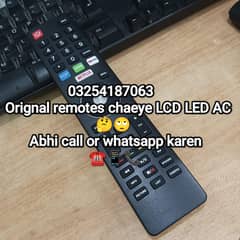 Remote control / TV LCD LED AC remotes/ Original/ Universal