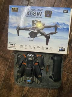 4K FPV Real-Time X5SW Drone with Brushless Motors – Great Condition!