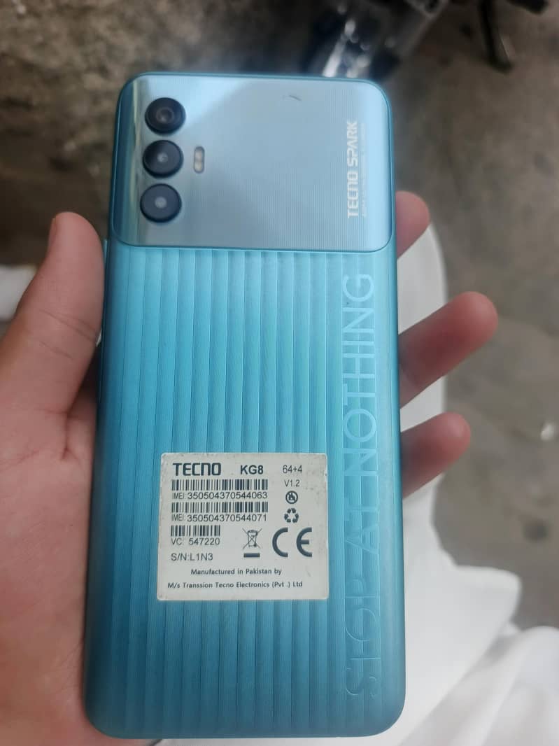 tecno spark 8 pro PTA approved 10/10 condition with box 0