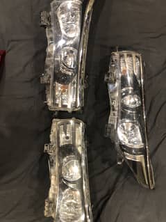 Front lights and back lights of toyota corrola 2015modelTaiwan