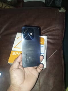 tecno spark 20c 4+4/128 condition 10 by 9 exchange possible