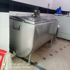600 litre milk chiller