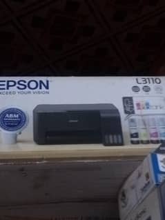 Epson printer L3110 4 Color Use for All color printings