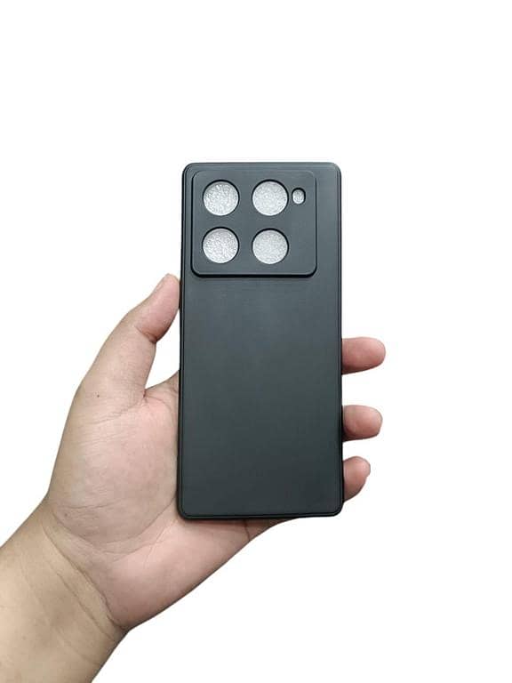 Infinix Note 40 Pro 4G Soft Matt Camera Protection Case - Back Cover