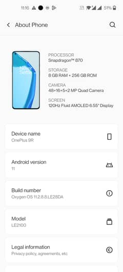 One Plus 9R