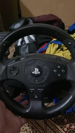 LOGITECH THRUSMASTER T80 GAMING STEERING WHEEL FOR PC PS3 AND PS4