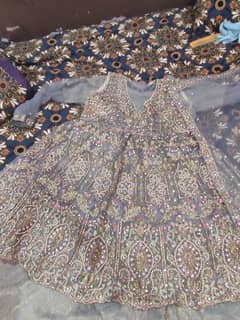 walima Lehnga  dress with xtra gharara