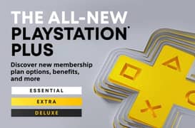 Playstation plus Extra for PS4 and PS5 PS PLUS