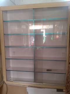 wall shelves for shop with mirrors
