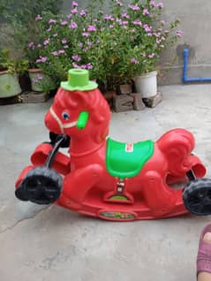 Beautiful riding and swinging cradle
