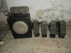Logitech sound system  excellent sound 8000 pkr Naeem ahmd 03007320328