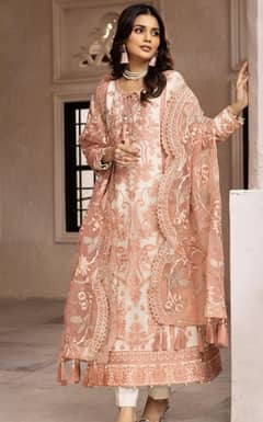 alizeh chiffone dress
