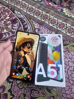 Samsung A51 8 128 Official Dual Sim PTA with Box