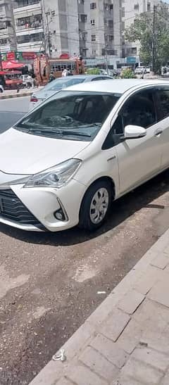 Toyota Vitz Hybrid 2017 with original mileage