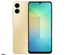 Samsung a06 mobile 4/128 ma  golden color ma hai