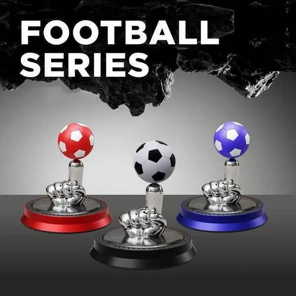 Football Rotating Solar Air Freshner Perfume