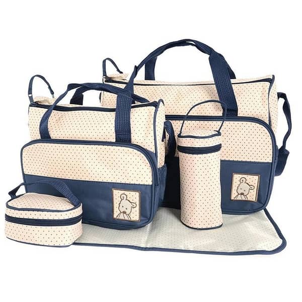 5-Piece Diaper Baby Bag Set