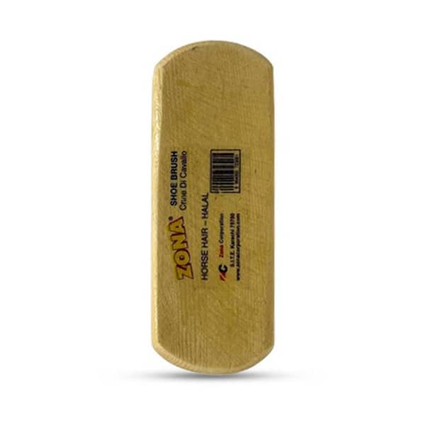 Zona Shoe Brush made with Crine Di Cavello for the finest finish. The wooden shoe cleaning brush, shoe cleaning brush, and shoe cleaning brush is best for shoe polishing