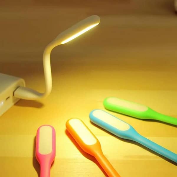 Pack Of 5 Flexible USB LED Light Universal For Laptops, Power Bank & Other USB Ports