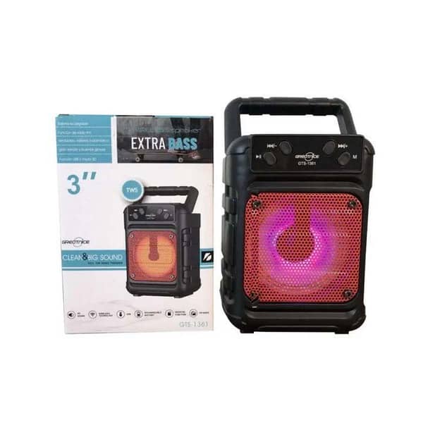 Bluetooth Mp3 Speakers Wireless Deep Bass , Extra volume Model GTS-1361