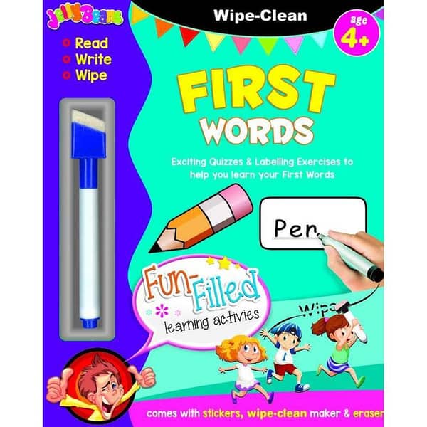 Jelly Beans Wipe Clean (First Words)