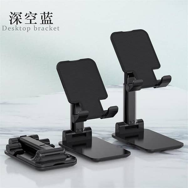 Adjustable Mobile and Tablet Holder - Flexible Stand, Compact Pocket Size for Study and Office