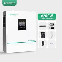 6200W Terinedy Hybrid Solar Inverter – HE200 Series | Pure Sine Wave