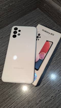 Samsung A13. . . .  A1 condition with box. . . 4/64